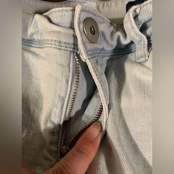 J. Jill denim high rise cropped light wash women’s size 8 - Picture 3 of 7